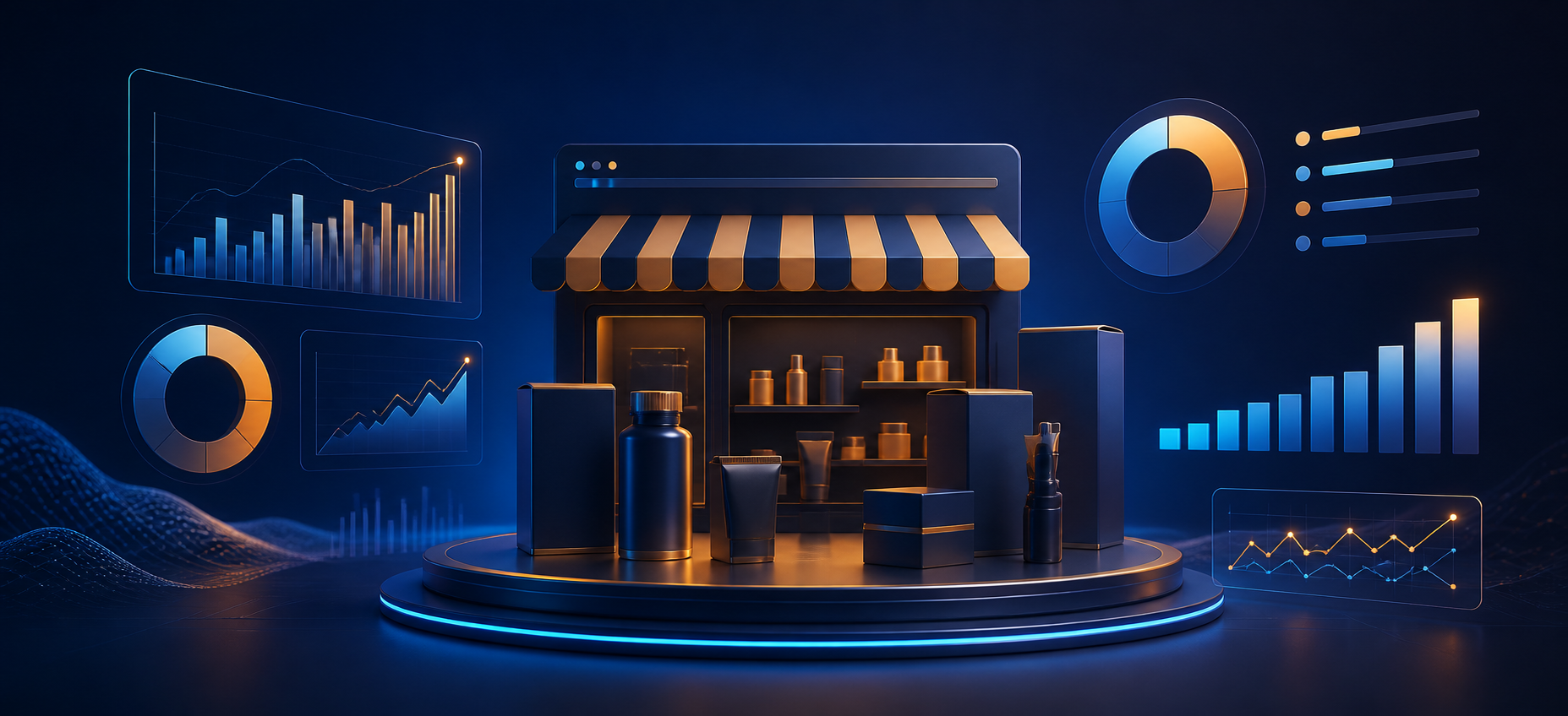 Amazon Seller Revenue and Strategy Analyzer dashboard