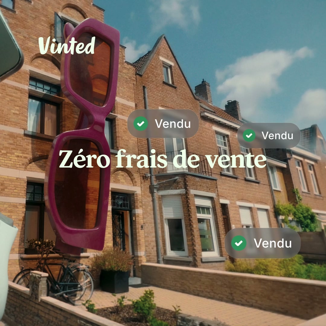 An ad by Vinted