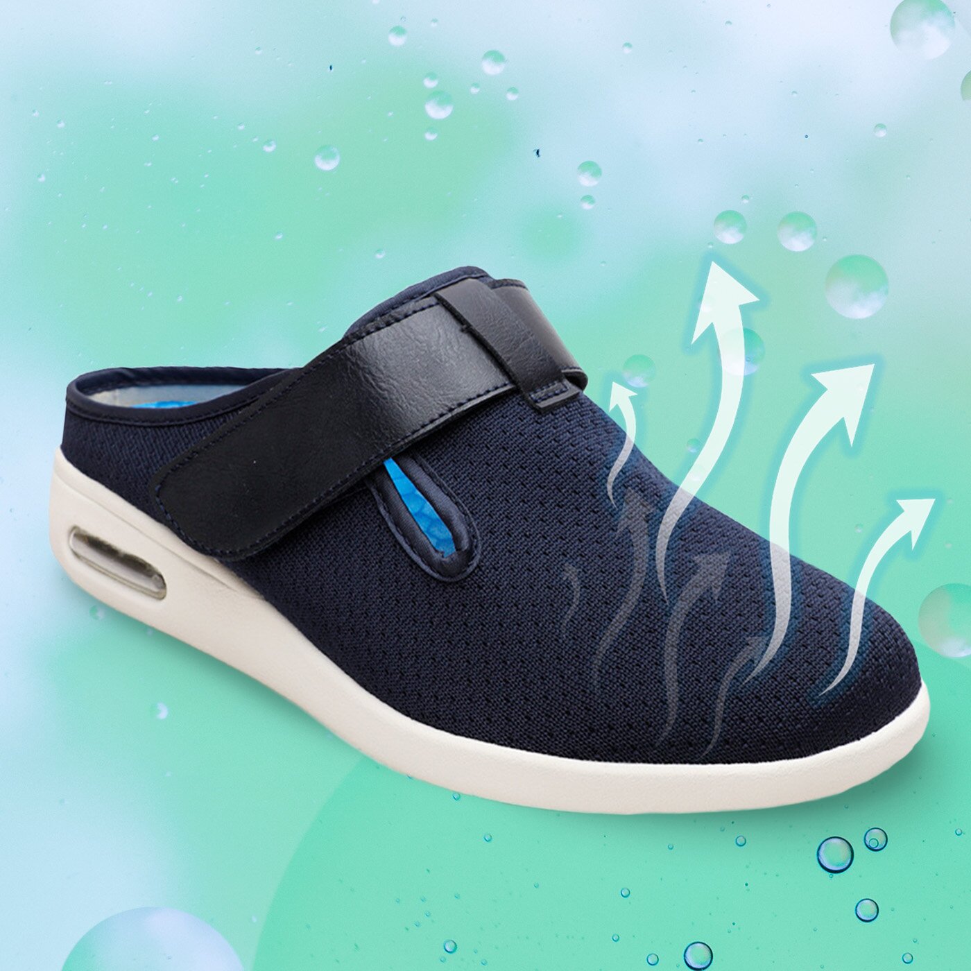 Breathable knitted upper