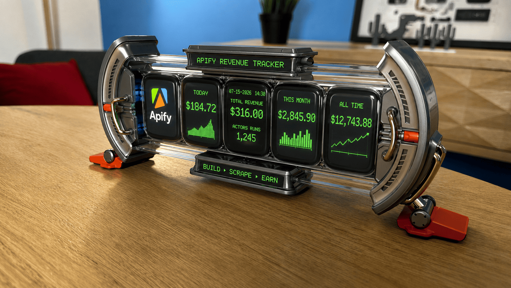 Apify Revenue Retro Profit Tracker