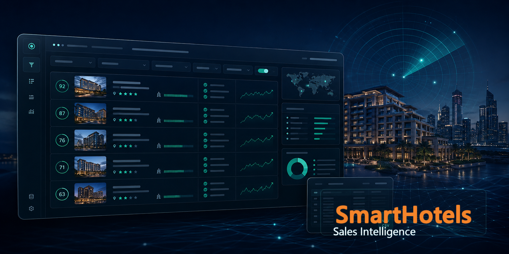 SmartHotels Sales Intelligence dashboard banner